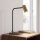 Petite lampe de table noire laiton 40cm Moderne