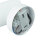 Spot de plafond rond blanc petit H:13cm compact GU10