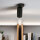 Spot de plafond moderne noir GU10 H:13cm petit