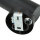 Spot de plafond moderne noir GU10 H:13cm petit