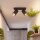 Spot de plafond noir COLENE L:5,5-20cm Moderne 2x GU10