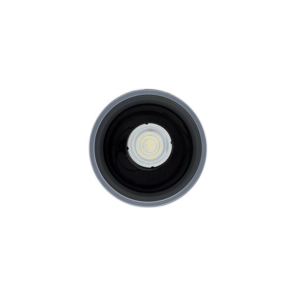 Spot à poser polyvalent Blanc Noir GU10 petit Ø126mm