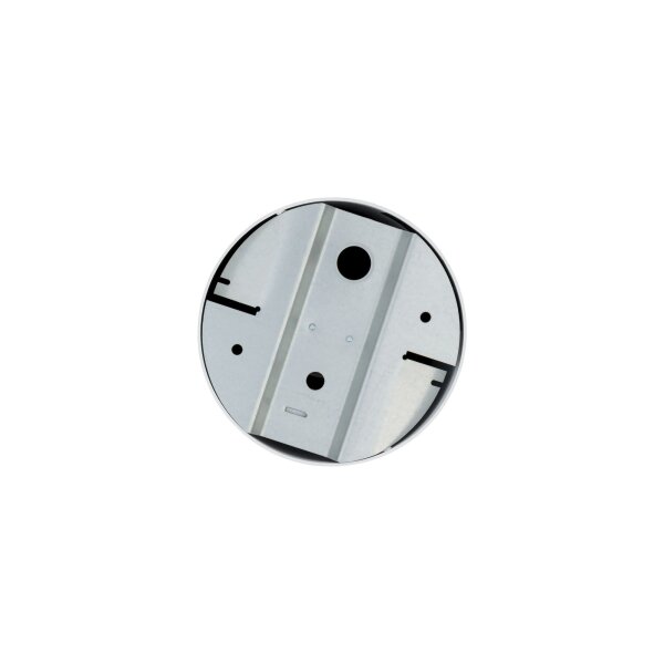 Spot à poser polyvalent Blanc Noir GU10 petit Ø126mm