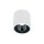 Spot à poser polyvalent Blanc Noir GU10 petit Ø126mm