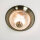 Lampe Art Nouveau pour le plafond 2xE14 couleur laiton