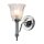 Lampe de salle de bain premium en laiton chrom&eacute; IP44 inoxydable