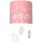 Lampe pour enfants Fille Fleur rose Applique