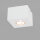 Port dapplique carré Net Blanc GU10