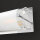 Lampe de salle de bain Moderne argentée