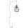 Suspension avec fiche Câble XXL 5,5 m de long flexible