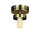 Lampe de salle de bain plafond en laiton blanc verre boule