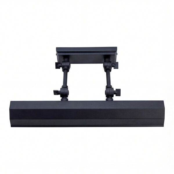 Applique murale réglable en noir 40cm