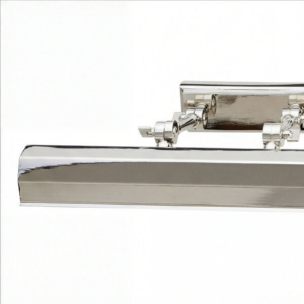 Lampe à tableau en nickel ajustable 40cm de large