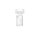 Plafonnier blanc petit aspect marbre GU10 Plafonnier