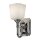 Lampe de salle de bain &eacute;l&eacute;gante avec LED en chrome blanc IP44