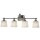 Grande applique LED salle de bain en chrome blanc 76cm de long IP44