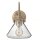 Applique design look industriel Abat-jour en verre