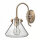 Applique design look industriel Abat-jour en verre