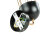 Applique murale noir or E14 métal loft design QUINN