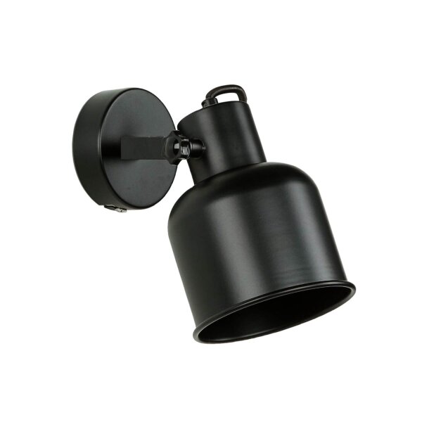 Spot Spot orientable noir métal E14 Industrial
