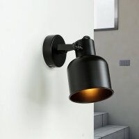 Spot Spot orientable noir métal E14 Industrial