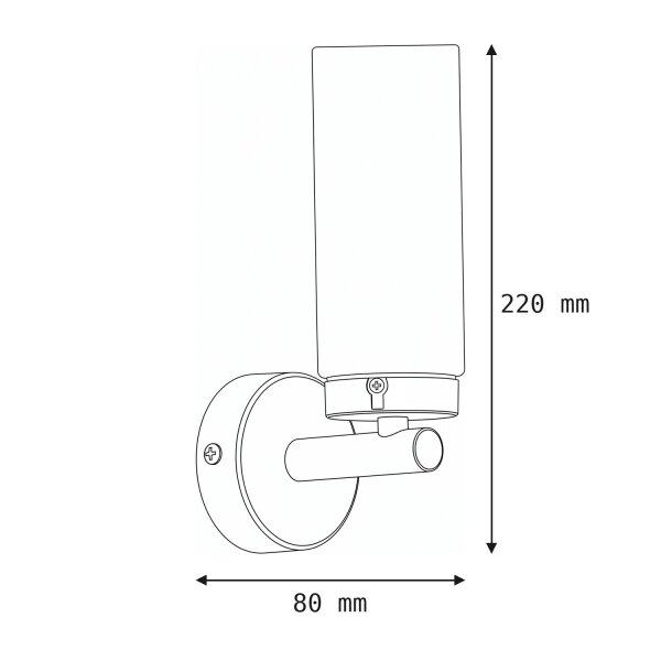 Lampe de salle de bain murale miroir verre métal en chrome blanc élégant