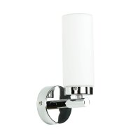Lampe de salle de bain murale miroir verre métal...