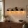 Applique noire or grande 4x E14 métal loft design