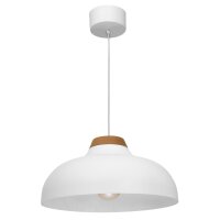 Lampe à suspendre Blanc Métal Ø40 cm...