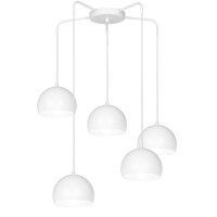Lampe à suspendre métal rétro 5...