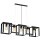 Lampe &agrave; suspendre Noir M&eacute;tal Moderne 108 cm de long