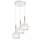 Suspension M&eacute;tal Bois Scandinave Blanc 3