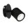 Spot mural noir m&eacute;tal GU10 petit 10 cm Moderne