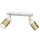 Spot de plafond Blanc Laiton M&eacute;tal Moderne GU10