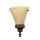Applique ANABELL 1 Marron Lampe rustique Bras éblouissant