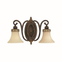 Applique ANABELL 1 Marron 2xE27 Lampe de campagne
