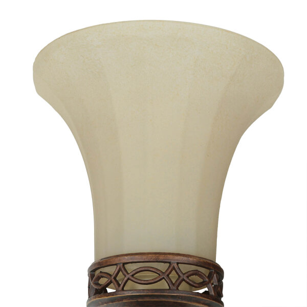 Applique ANABELL 1 en brun L:16cm Lampe de campagne