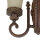 Applique ANABELL 1 en brun L:16cm Lampe de campagne