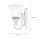 Applique ANABELL 1 en brun L:16cm Lampe de campagne