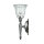 Lampe de salle de bain design LED en laiton verre IP44 en chrome