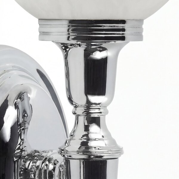 Applique salle de bain IP44 en laiton verre étanche aux projections deau
