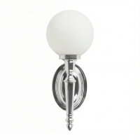 Applique salle de bain IP44 en laiton verre...