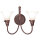 Applique murale ROHDIN cuivre L:36cm Lampe de salon