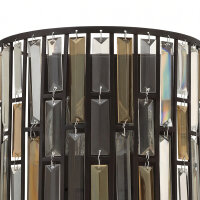 Lampe murale PRISM L:31cm en bronze Lampe Art Nouveau
