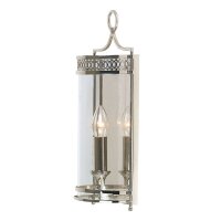 Applique murale rustique KUPOLA Lampe ornement nickel