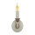 Applique CANDELA 8 Bois Shabby Blanc Bougie Lampe