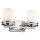Lampe de salle de bain LED IP44 en chrome blanc ALADYN