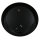 Plafonnier salle de bain verre rond 32 cm