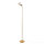 Lampadaire métal rétro ajustable en laiton 187 cm
