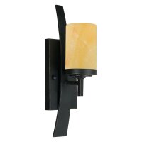 Applique LAPIDE jaune Lampe design salon